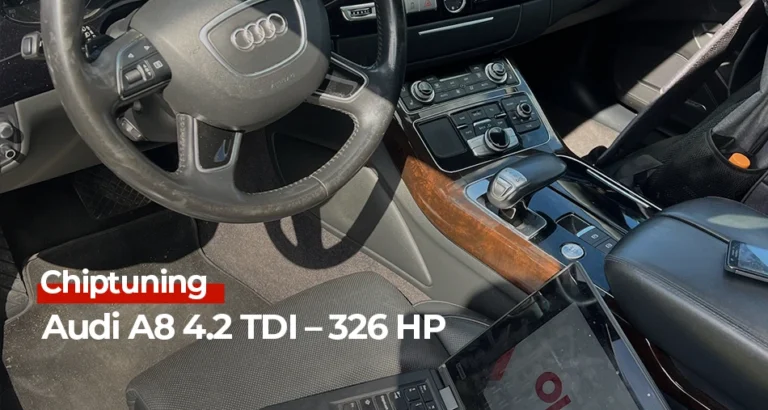 Nově nachipováno: Audi A8 4.2 TDI – 326 HP